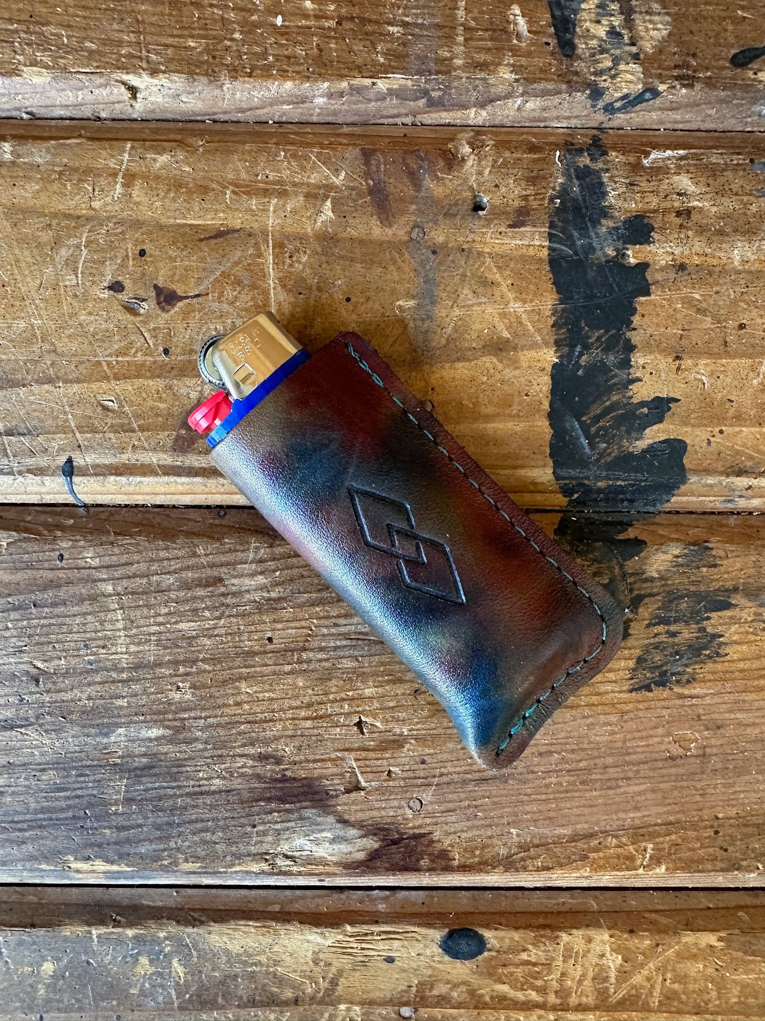 GH Leather Lighter | Gemini Handmade GH Leather Lighter | Gemini Handmade